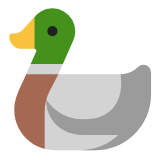 Microsoft(Windows) Duck Emoji