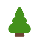 Microsoft(Windows) Evergreen Tree Emoji