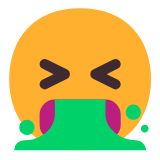 Microsoft(Windows) Face Vomiting Emoji