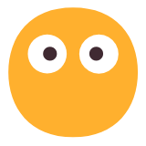 Microsoft(Windows) Face Without Mouth Emoji