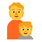 Microsoft(Windows) Family: Adult, Child Emoji