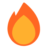 Microsoft(Windows) Fire Emoji