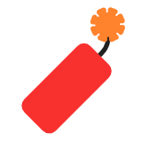 Microsoft(Windows) Firecracker Emoji