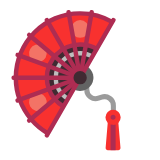 Microsoft(Windows) Folding Hand Fan Emoji