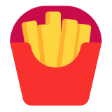 Microsoft(Windows) French Fries Emoji