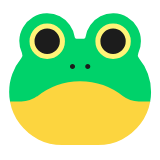 Microsoft(Windows) Frog Emoji