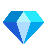 Microsoft(Windows) Gem Stone Emoji