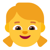 Microsoft(Windows) Girl Emoji