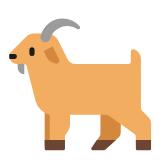 Microsoft(Windows) Goat Emoji