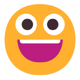 Microsoft(Windows) Grinning Face Emoji