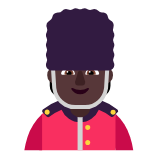 Microsoft(Windows) Guard: Dark Skin Tone Emoji