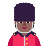 Microsoft(Windows) Guard: Medium-Dark Skin Tone Emoji