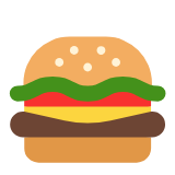 Microsoft(Windows) Hamburger Emoji