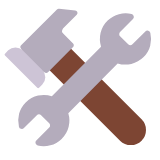 Microsoft(Windows) Hammer And Wrench Emoji