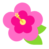 Microsoft(Windows) Hibiscus Emoji