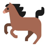 Microsoft(Windows) Horse Emoji