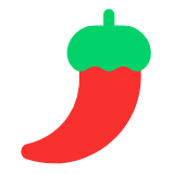 Microsoft(Windows) Hot Pepper Emoji