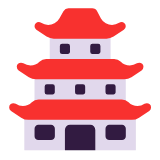 Microsoft(Windows) Japanese Castle Emoji