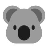 Microsoft(Windows) Koala Emoji