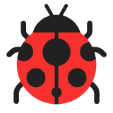 Microsoft(Windows) Lady Beetle Emoji