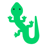 Microsoft(Windows) Lizard Emoji