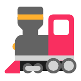 Microsoft(Windows) Locomotive Emoji