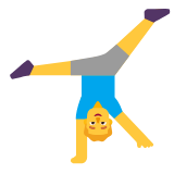 Microsoft(Windows) Man Cartwheeling Emoji