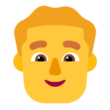 Microsoft(Windows) Man Emoji