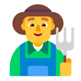 Microsoft(Windows) Man Farmer Emoji