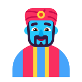 Microsoft(Windows) Man Genie Emoji