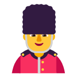 Microsoft(Windows) Man Guard Emoji