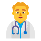 Microsoft(Windows) Man Health Worker Emoji