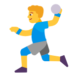 Microsoft(Windows) Man Playing Handball Emoji