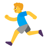 Microsoft(Windows) Man Running Emoji