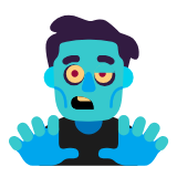 Microsoft(Windows) Man Zombie Emoji