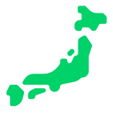 Microsoft(Windows) Map Of Japan Emoji