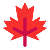 Microsoft(Windows) Maple Leaf Emoji