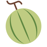 Microsoft(Windows) Melon Emoji