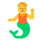 Microsoft(Windows) Merperson Emoji