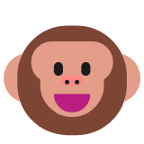 Microsoft(Windows) Monkey Face Emoji