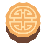 Microsoft(Windows) Moon Cake Emoji