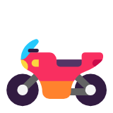 Microsoft(Windows) Motorcycle Emoji