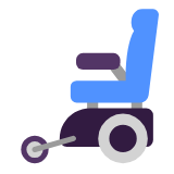 Microsoft(Windows) Motorized Wheelchair Emoji