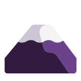 Microsoft(Windows) Mount Fuji Emoji