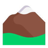 Microsoft(Windows) Mountain Emoji