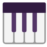 Microsoft(Windows) Musical Keyboard Emoji