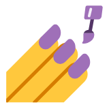 Microsoft(Windows) Nail Polish Emoji