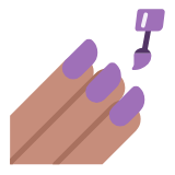 Microsoft(Windows) Nail Polish: Medium Skin Tone Emoji