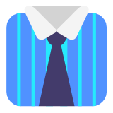 Microsoft(Windows) Necktie Emoji