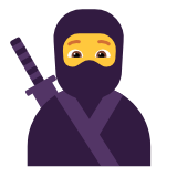 Microsoft(Windows) Ninja Emoji